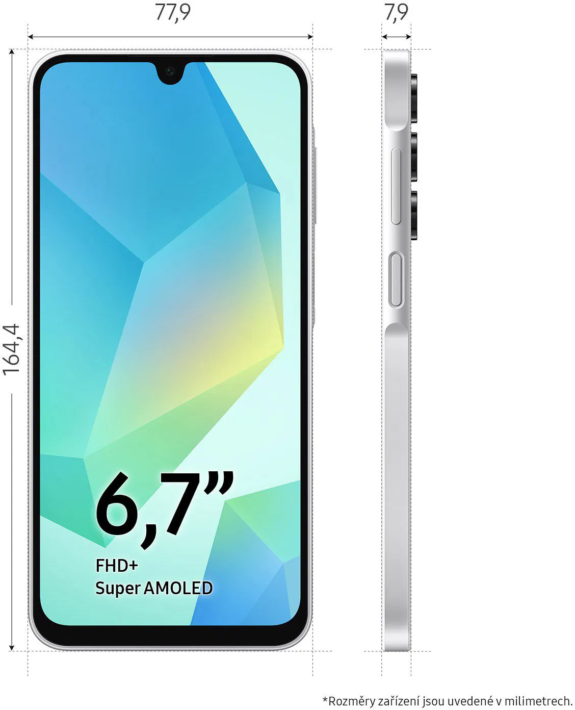 Samsung Galaxy A17 LTE (SM-A175) 4GB/128GB Šedá