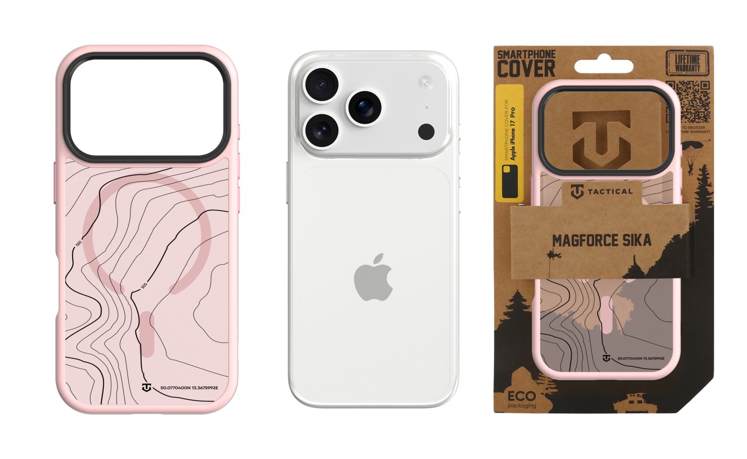 Tactical MagForce Hyperstealth Sika Kryt pro iPhone 17 Pro Pink Panther