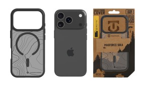 Zadný kryt Tactical MagForce Hyperstealth Sika pre Apple iPhone 17 Pro, asphalt