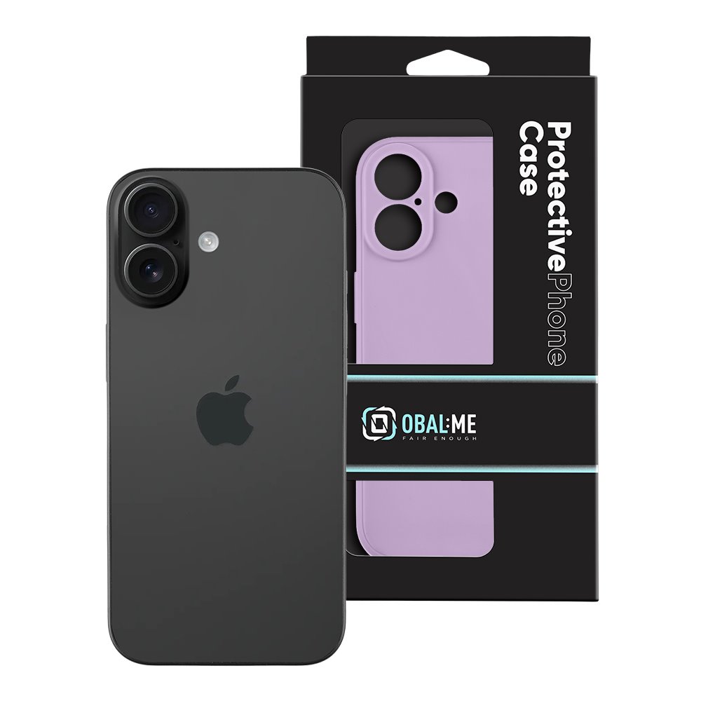 OBAL:ME Matte TPU Kryt pro Apple iPhone 17 Purple