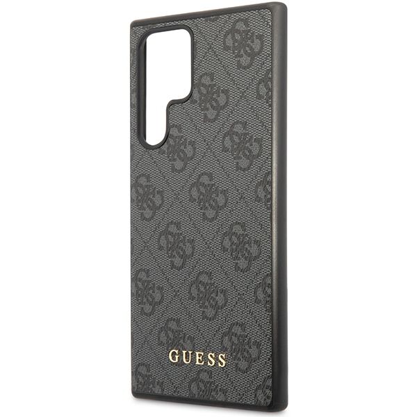 Guess 4G Zadní Kryt pro Samsung Galaxy S24 Ultra Black