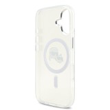 Karl Lagerfeld IML K&CH Heads Metal Frame MagSafe Zadní Kryt pro iPhone 17 Transparent