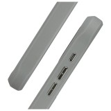 NIMMY case GLASSES COOL CAT for IPHONE 16 Pro gray