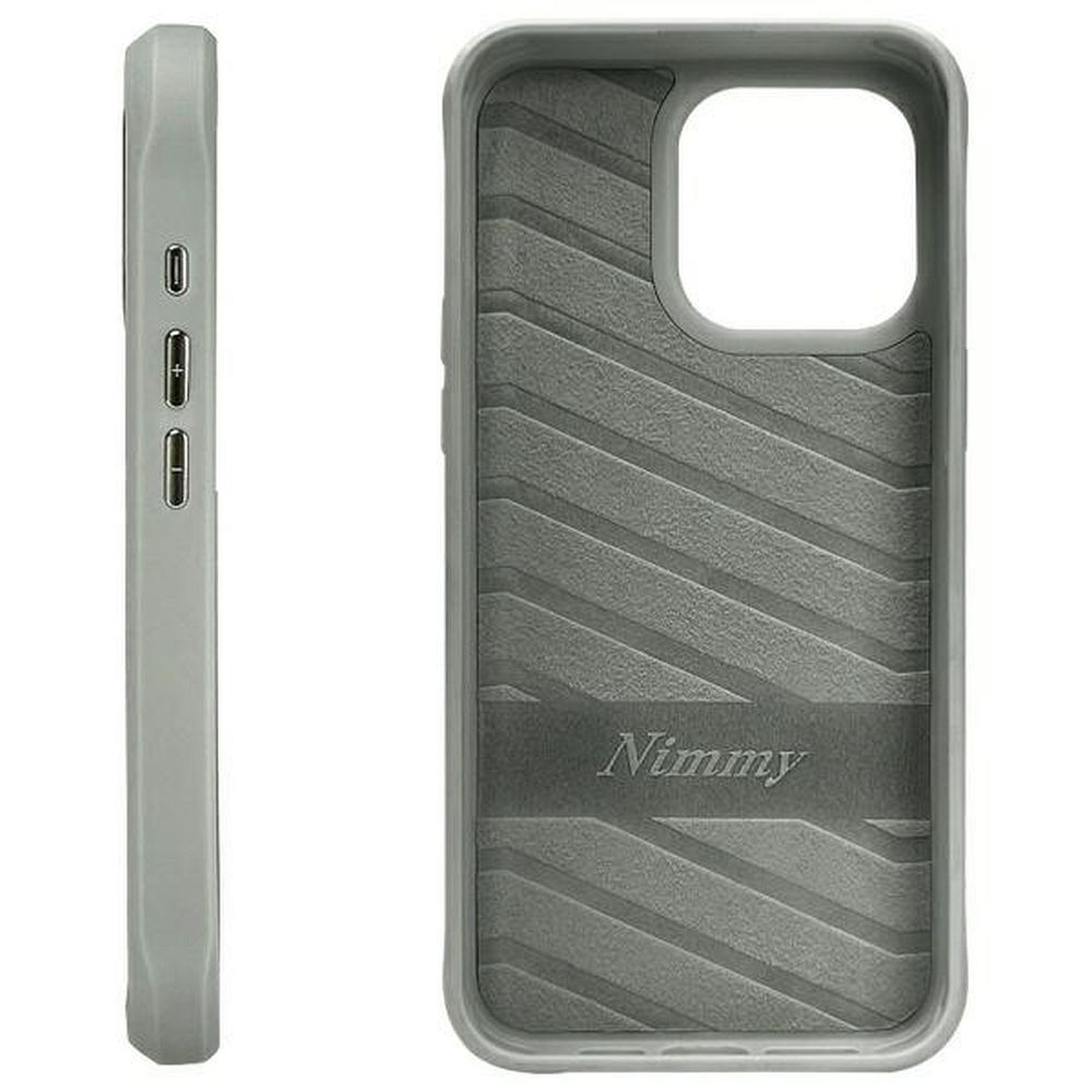 NIMMY case GLASSES COOL CAT for IPHONE 15 Pro Max gray