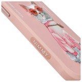 NIMMY case GLASSES COOL CAT for IPHONE 15 Pro Max pink