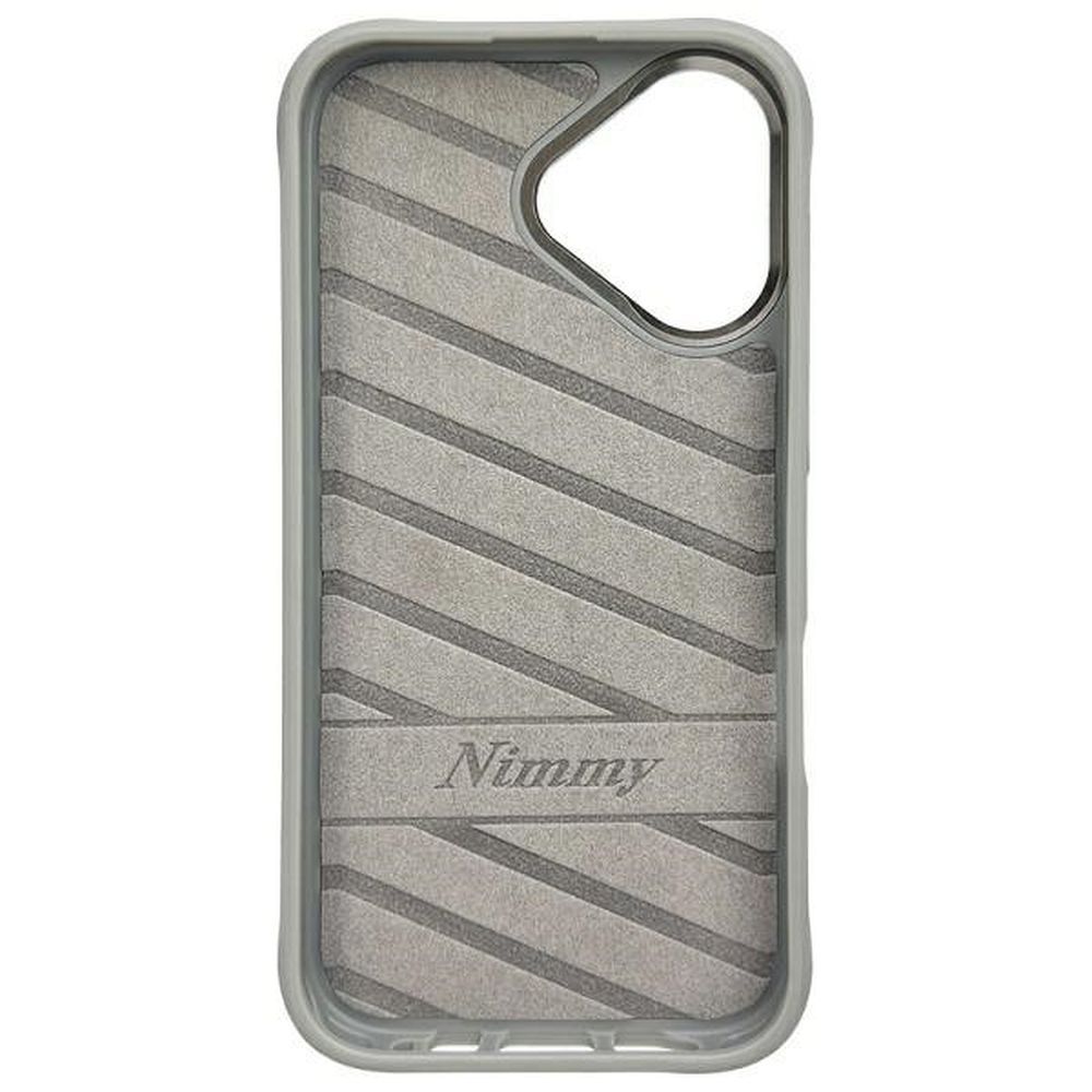 NIMMY case GLASSES COOL CAT for IPHONE 16 gray