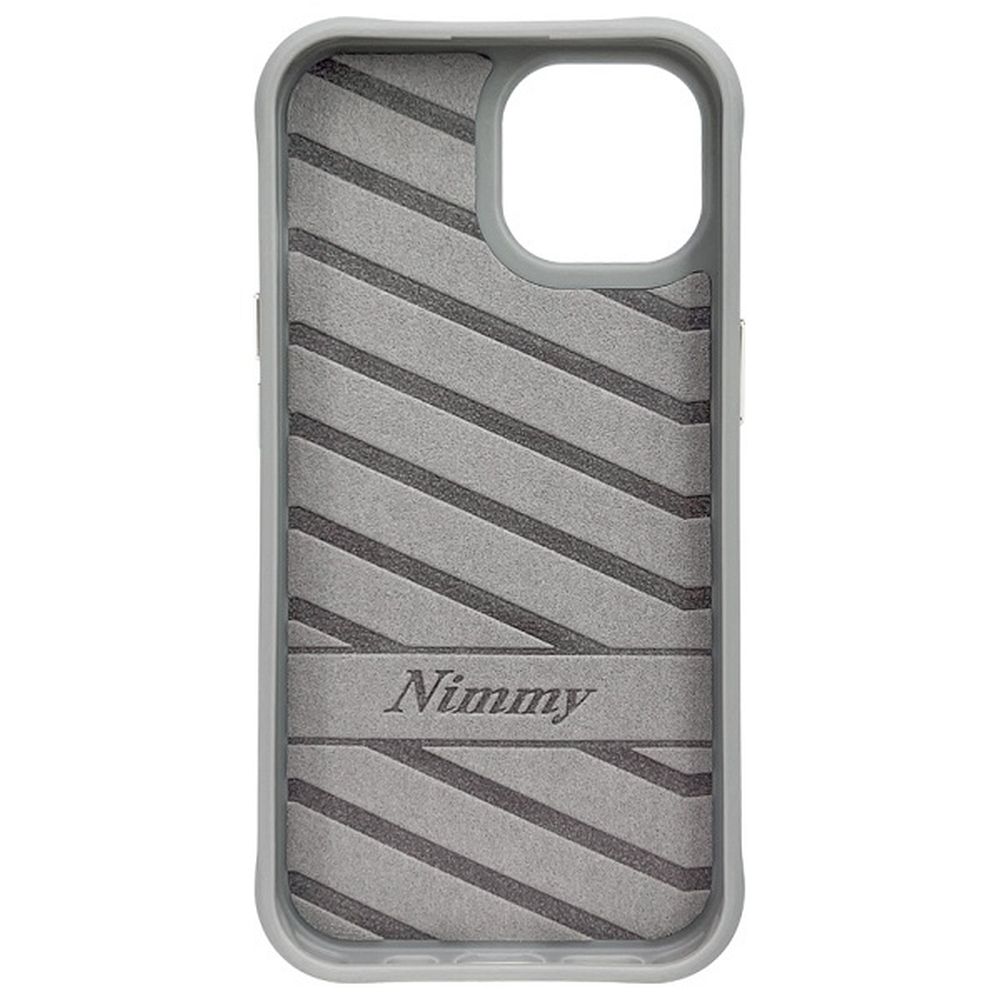 NIMMY case GLASSES COOL CAT for IPHONE 15 gray