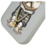 NIMMY case GLASSES COOL DOG for IPHONE 15 Pro gray