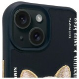 NIMMY case GLASSES COOL DOG for IPHONE 15 black