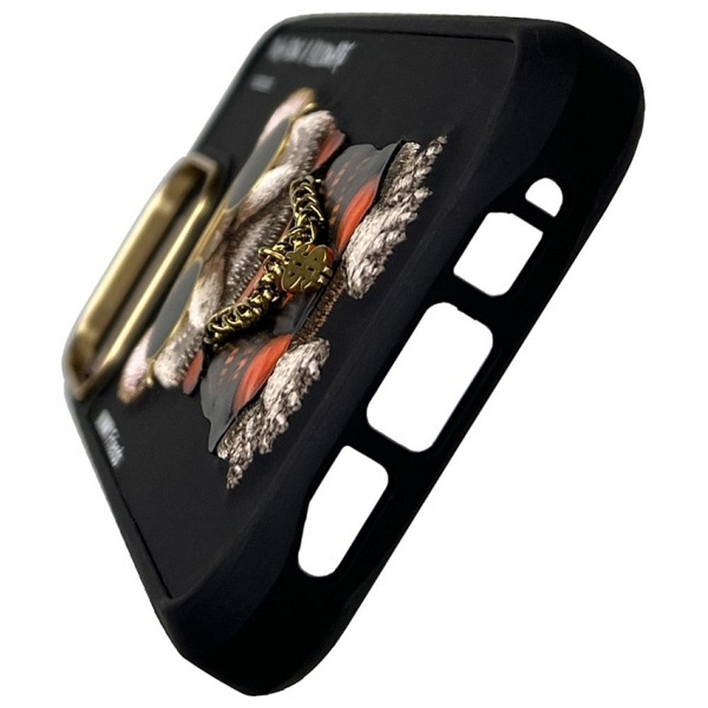 NIMMY case GLASSES COOL DOG for IPHONE 16 Pro black