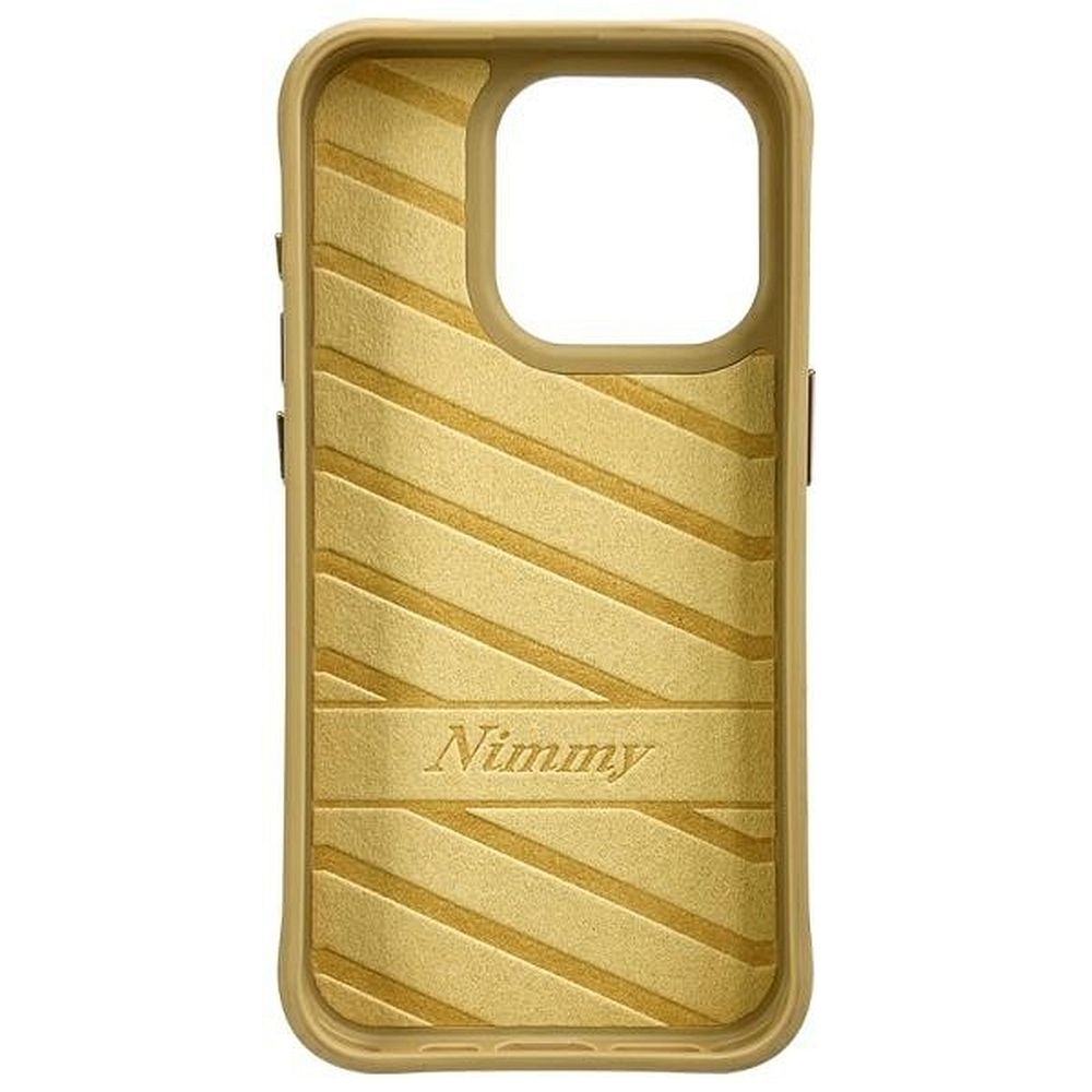 Zadní kryt NIMMY case COOL&CUTE 2.0 Cat pro Apple iPhone 15 Pro, khaki