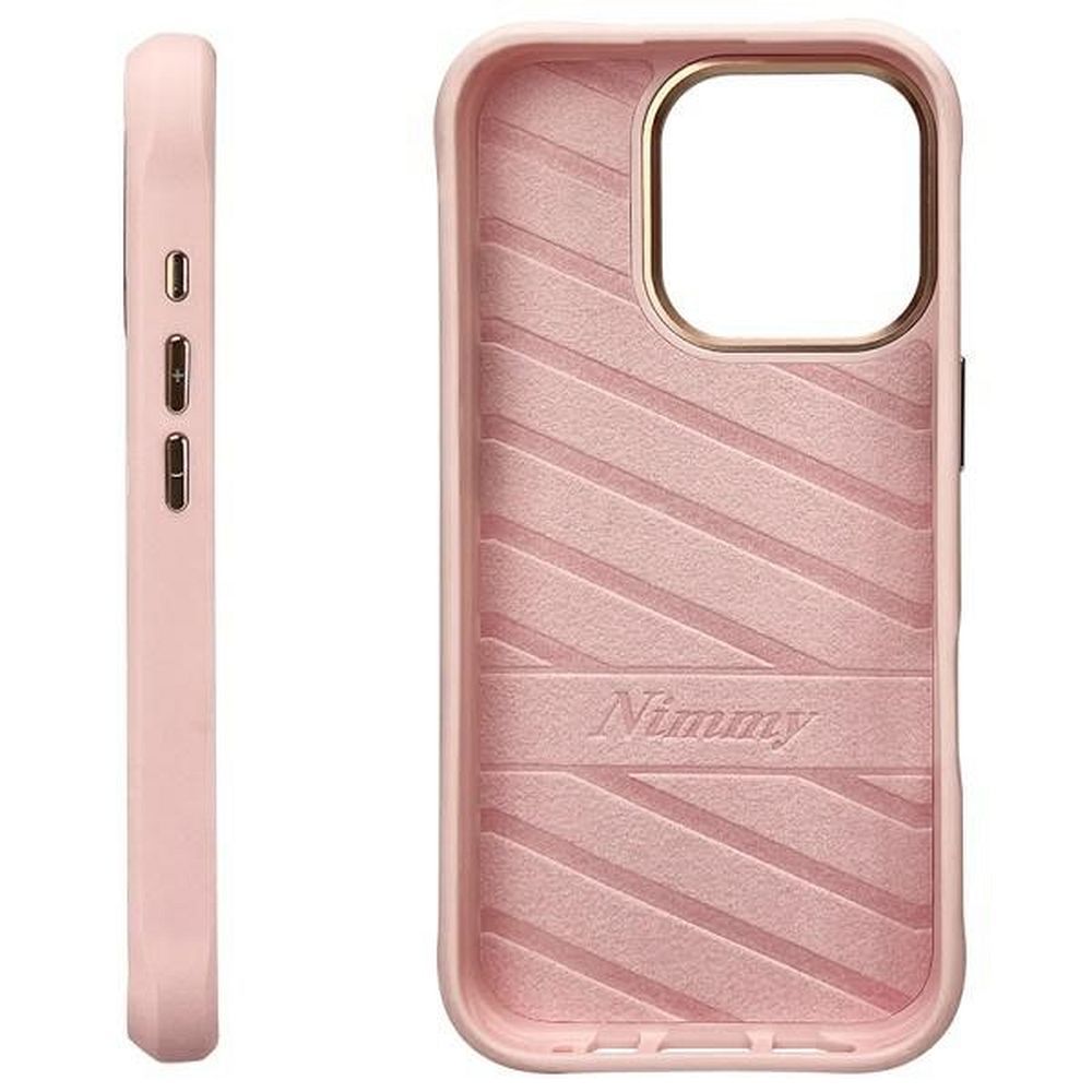 Zadní kryt NIMMY case COOL&CUTE 2.0 Cat pro Apple iPhone 16, růžová