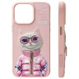NIMMY case COOL&CUTE 2.0 Cat for IPHONE 15 Pro Max pink