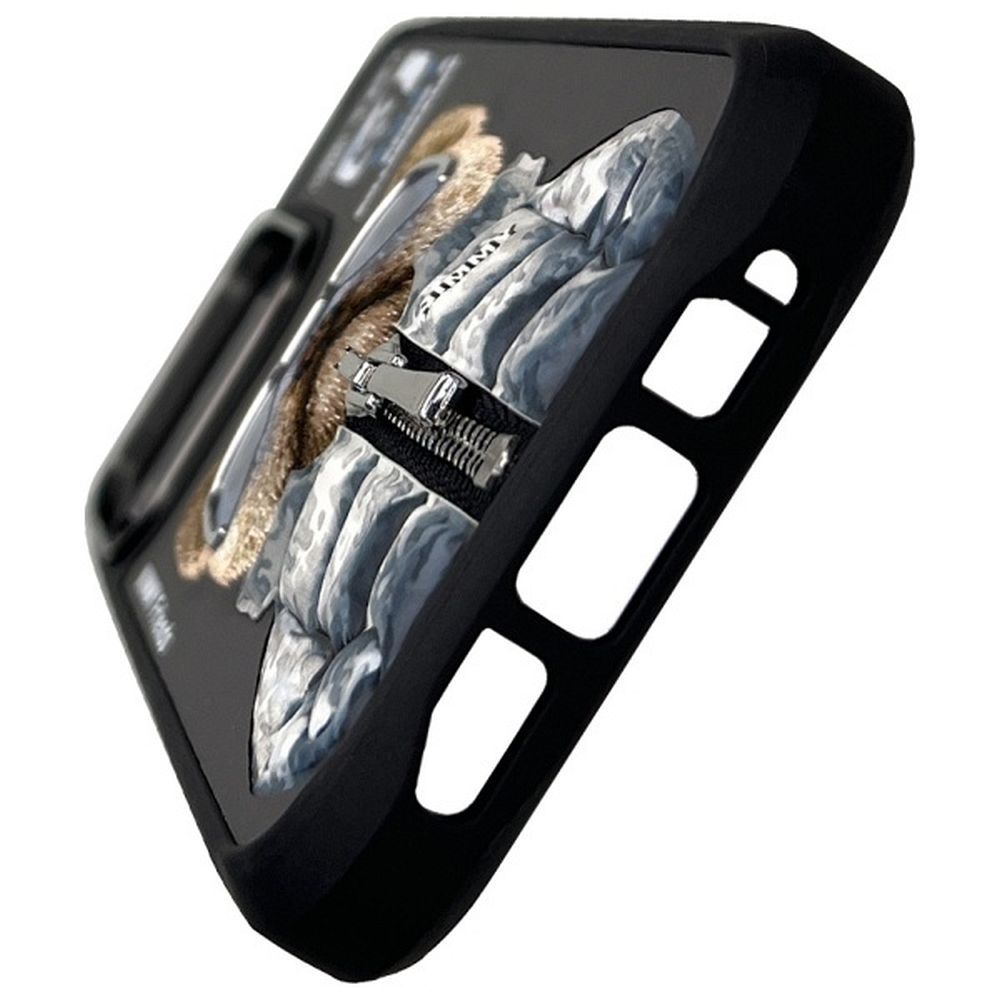 Zadní kryt NIMMY case COOL&CUTE 2.0 Dog pro Apple iPhone 16 Pro Max, černá