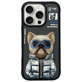 Zadný kryt NIMMY case COOL&amp;CUTE 2.0 Dog pre Apple iPhone 15 Pro Max, čierna