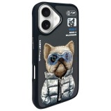 NIMMY case COOL&CUTE 2.0 Dog for IPHONE 16 black