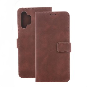 Flipové púzdro Smart Velvet pre Xiaomi Redmi Note 14 Pro 5G/Redmi Note 14 Pro+ 5G, hnedá