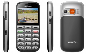 Aligator A870 Senior Grey + stolný napájač