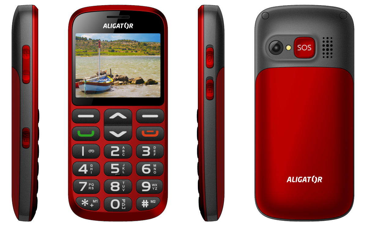Aligator A870 Senior Red