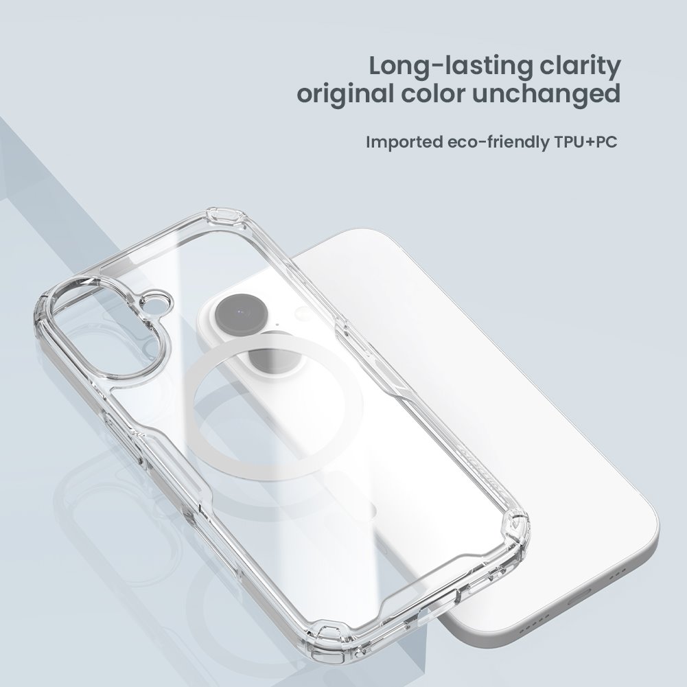Nillkin Nature TPU PRO Magnetic Kryt pro Apple iPhone 17 Transparent
