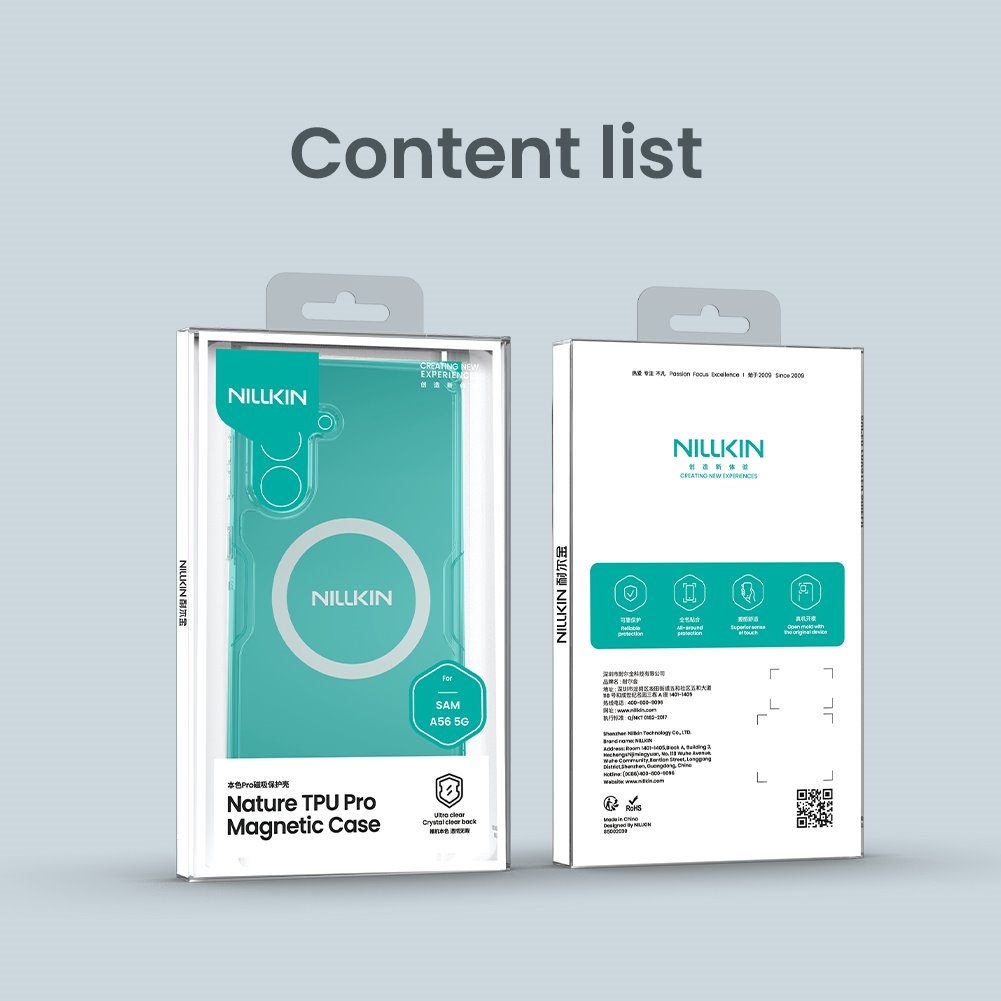 Nillkin Nature TPU PRO Magnetic Kryt pro Samsung Galaxy A56 5G Transparent