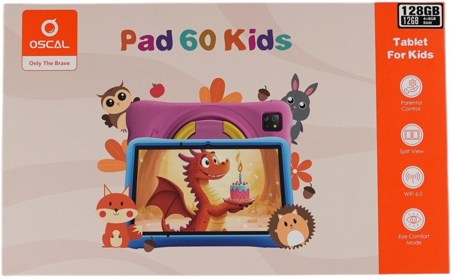 Oscal Pad 60 Kids 4GB/128GB modrá