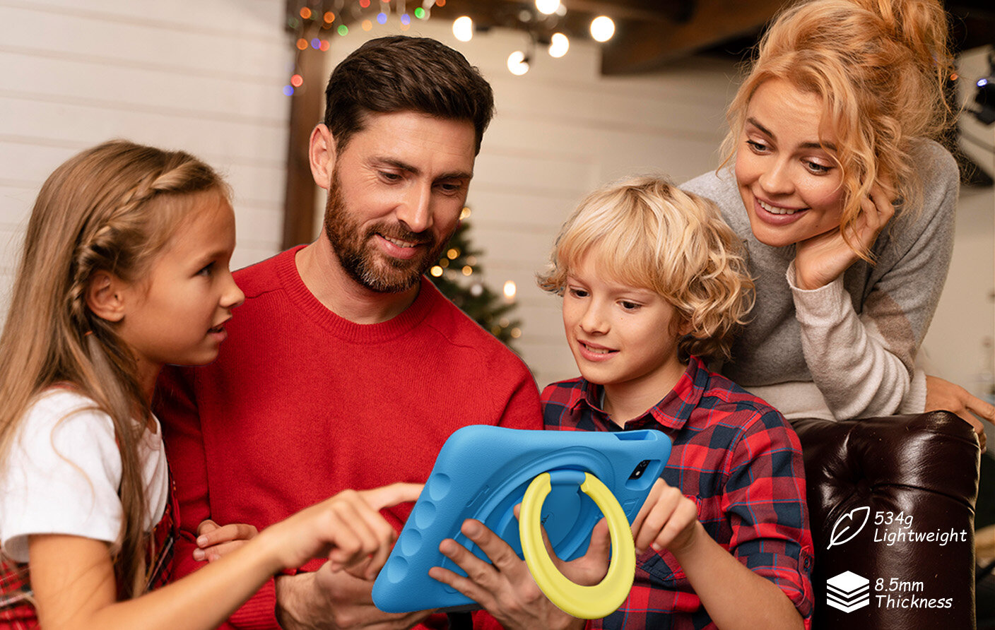 Oscal Pad 60 Kids 4GB/128GB modrá