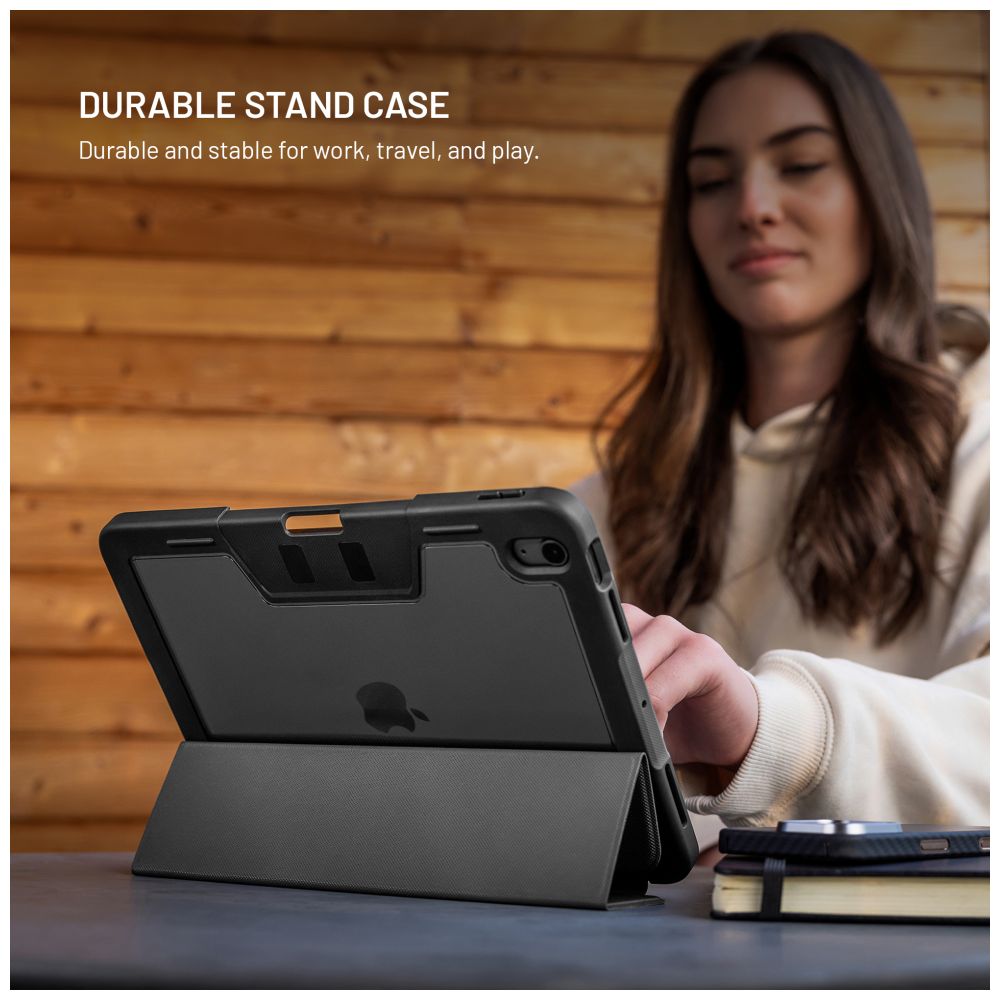 Odolné pouzdro se stojánkem FIXED Enduro pro Apple iPad Pro 11" (2024), černé