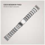 Titanový řemínek FIXED Titanium Strap pro Garmin QuickFit 26mm, přírodní titan