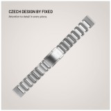 Titanový řemínek FIXED Titanium Strap pro Garmin QuickFit 22mm, přírodní titan