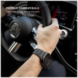Titanový řemínek FIXED Titanium Strap pro Apple Watch 44/45/46/49mm, černý