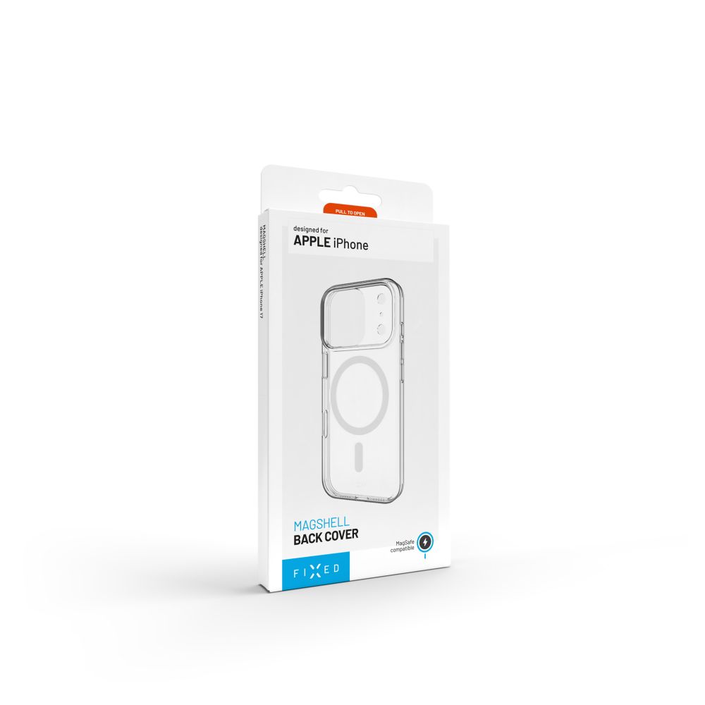 Zadní kryt FIXED MagShell s podporou Magsafe pro Apple iPhone 16 Pro Max, čirý