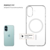 Zadní kryt FIXED MagShell s podporou Magsafe pro Apple iPhone 16, čirý