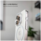 Zadní kryt FIXED MagShell s podporou Magsafe pro Apple iPhone 17 Pro Max, čirý