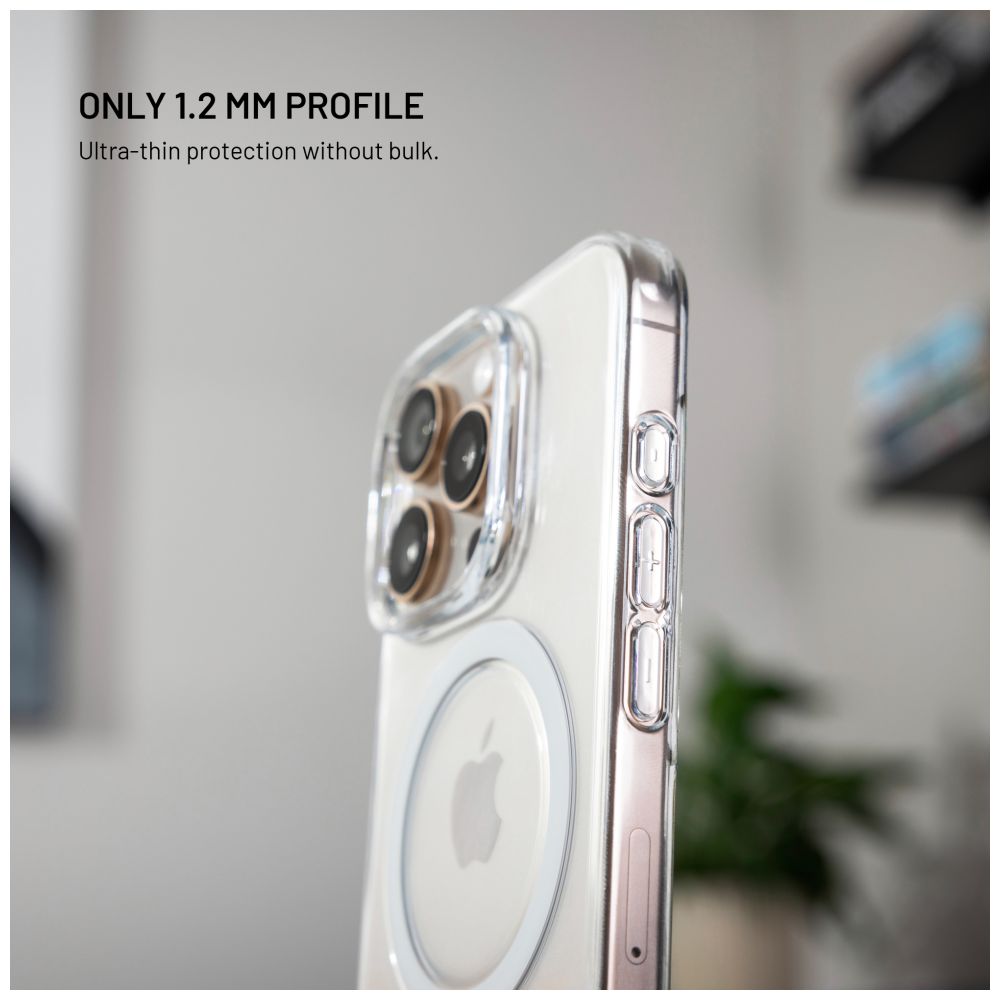 Zadní kryt FIXED MagShell s podporou Magsafe pro Apple iPhone 17 Pro Max, čirý