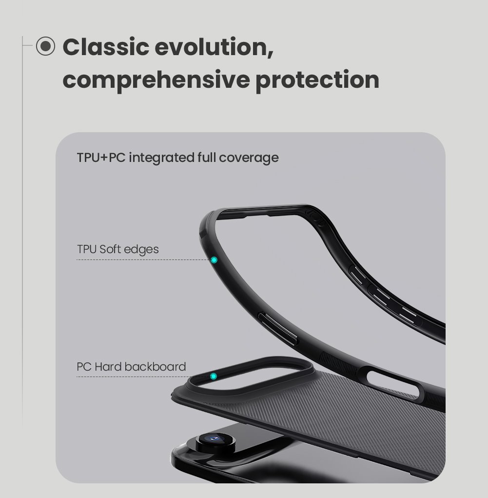 Nillkin Super Frosted PRO Magnetic Zadní Kryt pro Apple iPhone Air Black