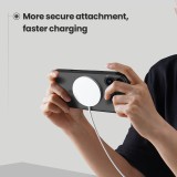 Nillkin Super Frosted PRO Magnetic Zadní Kryt pro Apple iPhone 17 Transparent Black