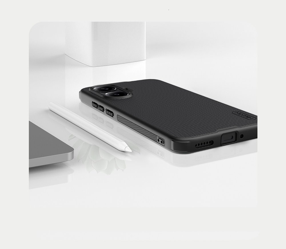 Nillkin Super Frosted PRO Magnetic Zadní Kryt pro Poco F7 Black