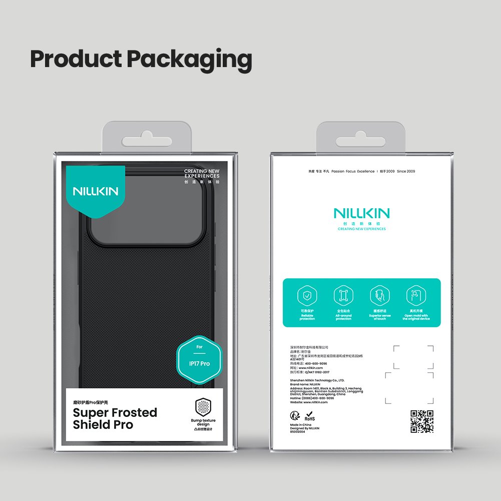 Nillkin Super Frosted PRO Zadní Kryt pro Apple iPhone 17 Pro Dark Green