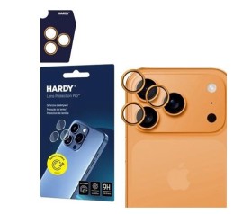 3mk ochrana kamery HARDY Lens Protection Pro pre Apple iPhone 17 Pro /17 Pro Max, oranžová