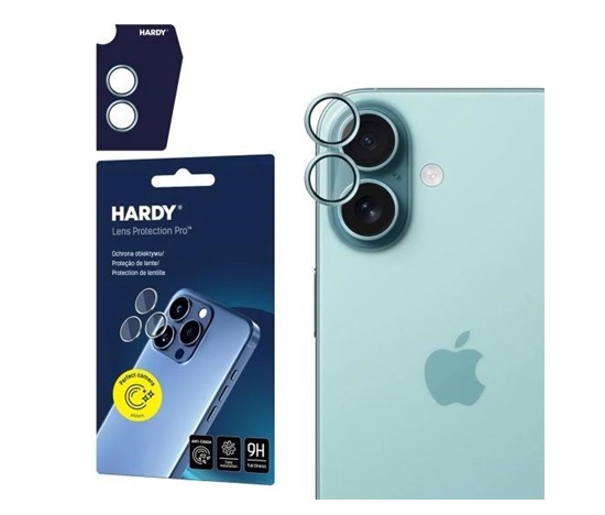 3mk ochrana kamery HARDY Lens Protection Pro pro Apple iPhone 17, light green