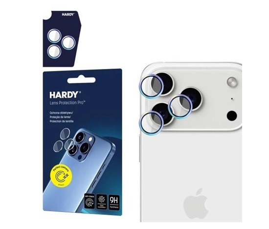 3mk ochrana kamery HARDY Lens Protection Pro pro Apple iPhone 17 Pro /17 Pro Max, rainbow