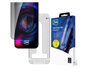 Tvrdené sklo 3mk Hardglass Max Privacy FrameFit pre Apple iPhone 17 Pre Max