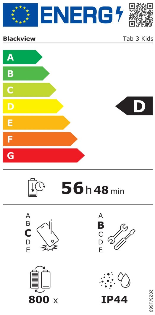 Blackview Tab 3 Kids 2GB/32GB modrá