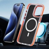 FIBER Case comapitble with MagSafe for SAMSUNG A17 5G orange