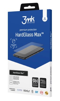 Tvrdené sklo 3mk HardGlass Max pre Apple iPhone 16 Pro / 17 / 17 Pro