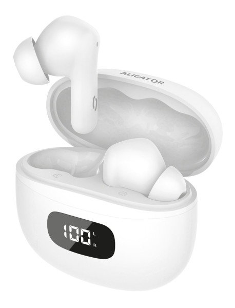 Aligator Pods ANC bílá