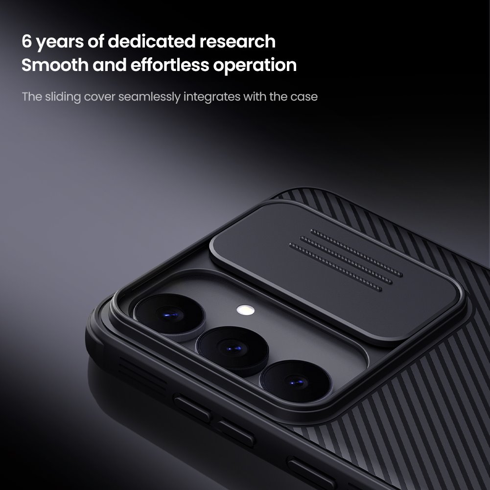 Nillkin CamShield PRO Zadní Kryt pro Samsung Galaxy S25 FE Black