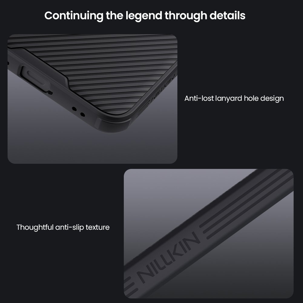 Nillkin CamShield PRO Zadní Kryt pro Samsung Galaxy S25 FE Black