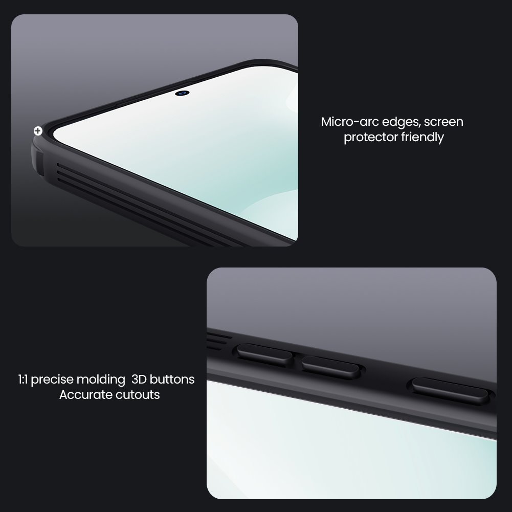 Nillkin CamShield PRO Zadní Kryt pro Samsung Galaxy S25 FE Black